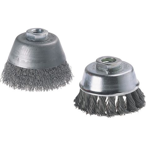 Wolfcraft Stahldraht-Topfbürste WS M14 Ø 100 mm   2151000 1 St. (1/4)