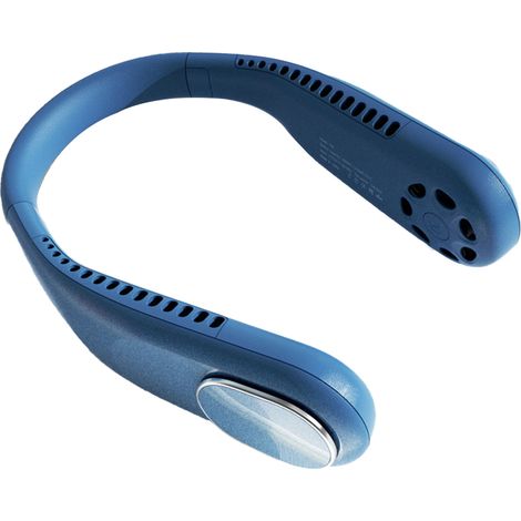 1 Ventilateur de cou, rechargeable USB, Type-C, 3 vitesses, silencieux, sport, étudiant (1/5)