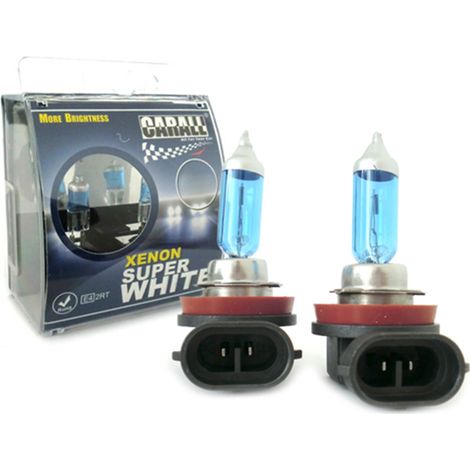 Coppia 2 Lampade H9 12V 65W PGJ19-5 Effetto Xenon Bianco Per Fendinebbia e Abbaglianti (1/3)
