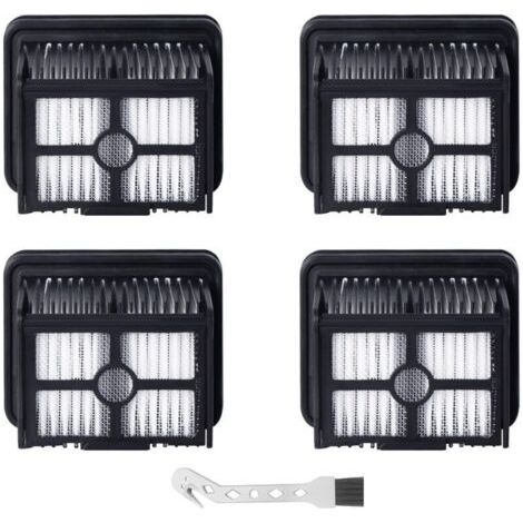 Lot de 4 filtres HEPA pour aspirateur Dreame H12 Pro – Filtration 99,9 % – Lavables et réutilisables – Pour eau et poussière (1/5)