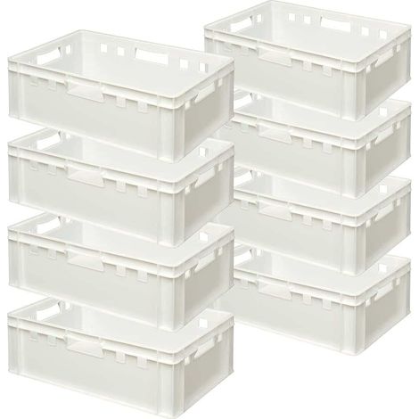 BRB 8x Fleischkasten E2, LxBxH 600x400x200 mm (weiß)