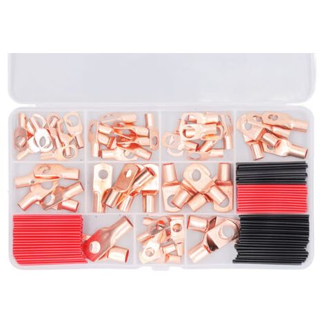 Kit de 120 cosses de fil de cuivre thermorétractables résistant aux hautes températures,DUBUNS (1/5)