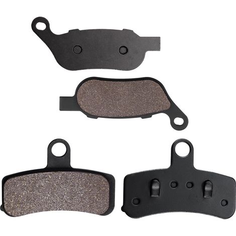 Motorcycle brake pads compatible with Harley Davidson FXDWG Dyna Wide Glide 08-16