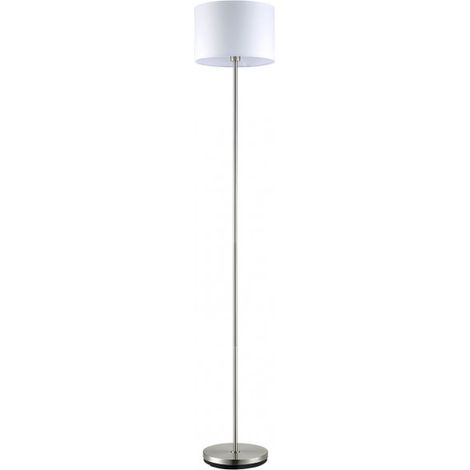 Boden de Wohnzimmer aldebaran 1xe27 nickel m/Hose weiß 170x35x35x35 cm (1/2)