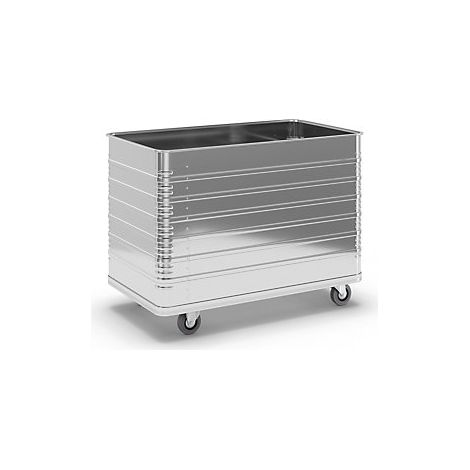 Carro caja de aluminio capacidad 655 l con perfil del borde y (1/5)