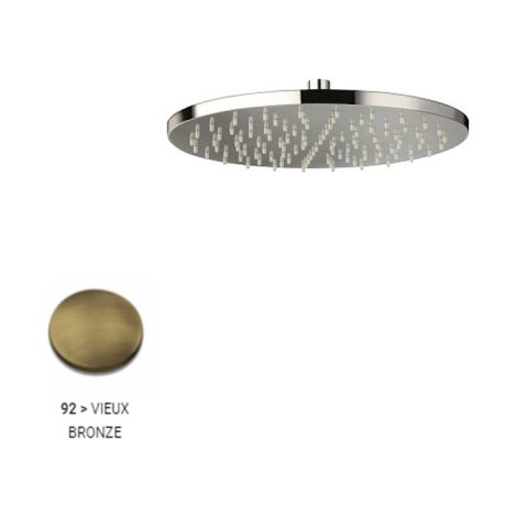 Pomme De Douche Ronde Diametre 30 Laiton Vieux Bronze - CRISTINA ONDYNA PD55892