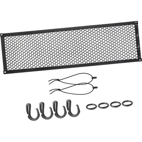 Filet de rangement élastique réglable pour coffre de voiture, facile à installer (1/5)