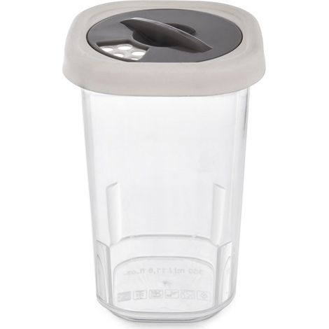 Gewürzbehälter mit Sieb, Kräutergewürzbehälter, Salzstreuer, 320 ml