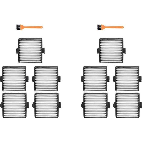 Lot de 10 filtres HEPA de rechange professionnels pour aspirateurs Ryobi P712, P713 et P714K. Pièces durables. (1/5)