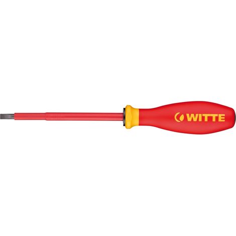 PRO VDE Isolierter Schlitzschraubendreher (35x100)  WITTE 74053