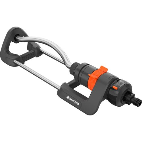 GARDENA Irrigatore oscillante con contalitri AquaCount: per L’Irrigazione di superfici da 90-220 m², gittata 7-17 m, larghezza del getto max 13 m (18354-20) (1/5)