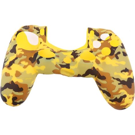 Manette Jaune et Accessoires avec Stickers pour Manette Etui de Protection Inclu (1/5)
