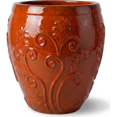 Vaso GAIA 75x78cm arancione tropicale