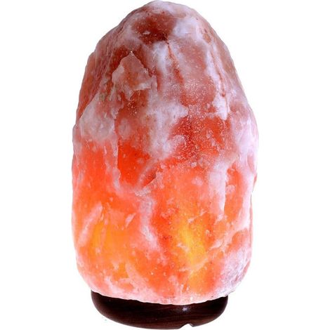 Lampada di Sale dell'Himalaya, Ø15x18 cm, 3kg, con Dimmer
