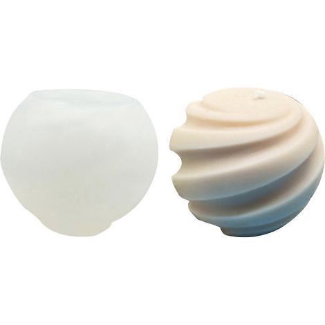 3D Planet Runde Duftkerzen Silikonform zum Dekorieren von Kuchen, Zucker, Schokolade, Fondant, DIY-Tonherstellung (1/5)