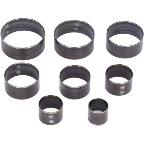 Eosnow Matrices de poinçonnage de coupe ronde en acier allié, outils de prévention de la déformation du cuir 25-60mm 8 pièces