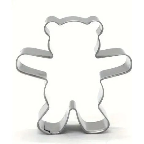 Moule à biscuits Ours en peluche - Bras d'ours allongé - Outil de bricolage pour biscuits en pain d'épice pour enfants