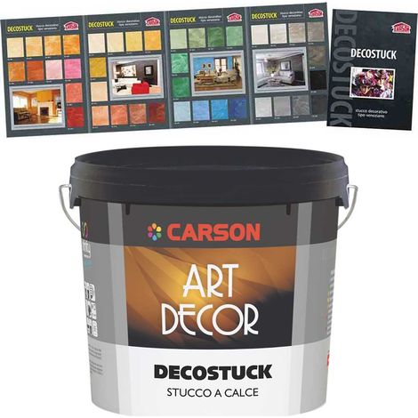 Stucco veneziano Decorativo spatolato lucido base calce Carson Decostuck 5 kg (1/4)