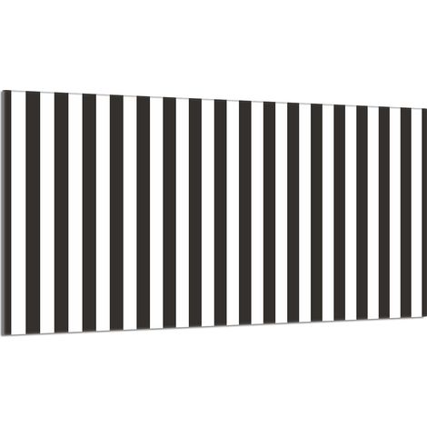 Protezione per piano cottura in vetro 90x52 strisce (1/5)