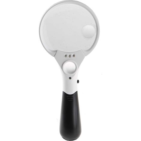 Loupe lumineuse RS PRO, grossissement 2X, diam. lentille 19mm ( Prix pour 1 ) (1/4)