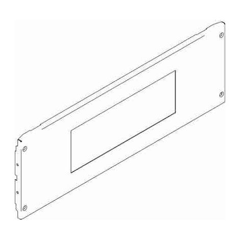 BTI9780A Pannello areato a 4 viti di fissaggio