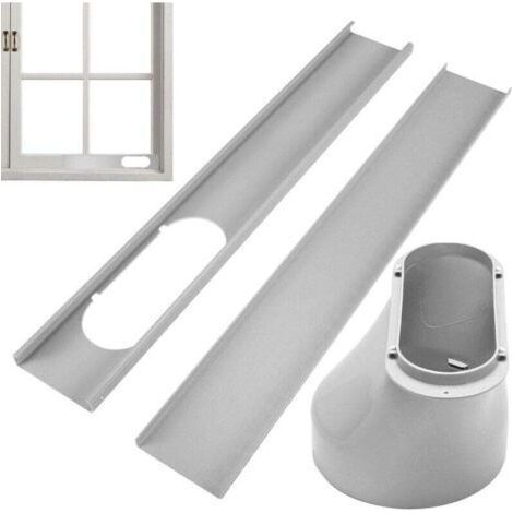 Kit di sigillatura per finestre di condizionatori portatili, adatto a tubi flessibili con diametro di 15 cm. (1/4)