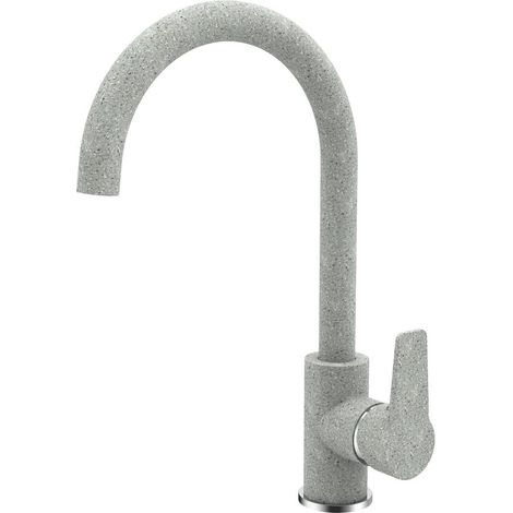 Primaster Küchenarmatur Münster granitgrau mit Wassersparfunktion Küchenarmatur