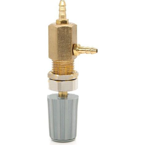 Ventilkörper aus Messing, Wasserregulierdüse, Zahnärzte, Feineinstellung der Wasserzufuhr, zahnärztliche Materialien, T-förmig, 4 x 2,5 mm