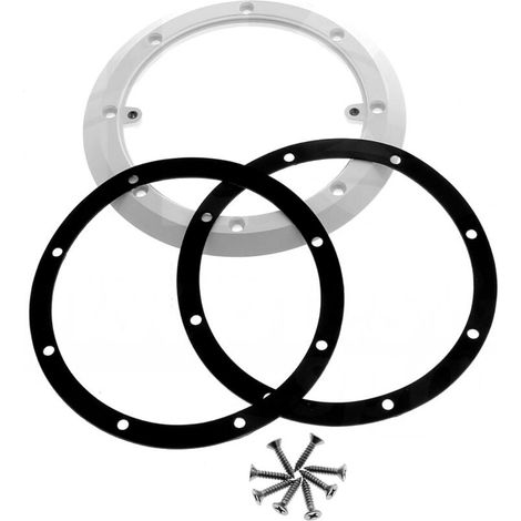 Flangia in PVC e guarnizioni per scarico di fondo