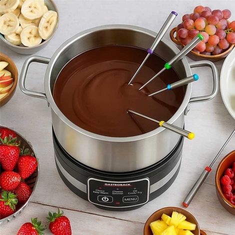 GASTROBACK Fondue MultiCook 4 en 1 42568 y placa calefactora (1/5)