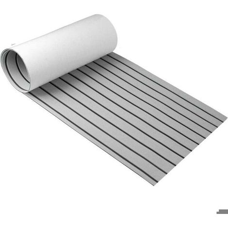 Tapis de sol bateau 240x60cm – Mousse EVA antidérapante 6mm – Résistant à l'eau et à la corrosion – Pour yachts et ponts de bateau (1/5)