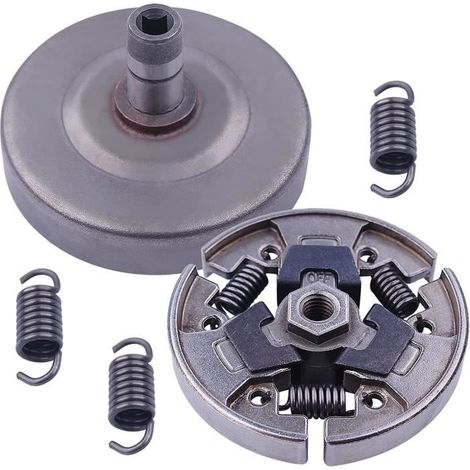 Filiyano-Tambour d'embrayage pour tronçonneuse STIHL FS75 FS80 FS85 FC75 FC80 HT70 HT75 KM85 avec turbine d'embrayage (remplace 4) (1/4)
