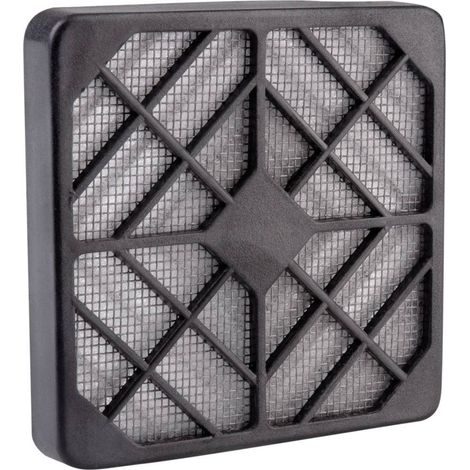 Rejilla de ventilación Wallair n40977 con filtro integrado 8 cm x 8 cm
