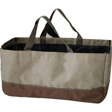 Carrier en rondins de bois de chauffage en toile, support de bois de chauffage en toile avec bandoulière (1/4)