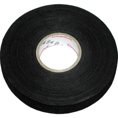 Bande adhésive et isolante en tissu noir