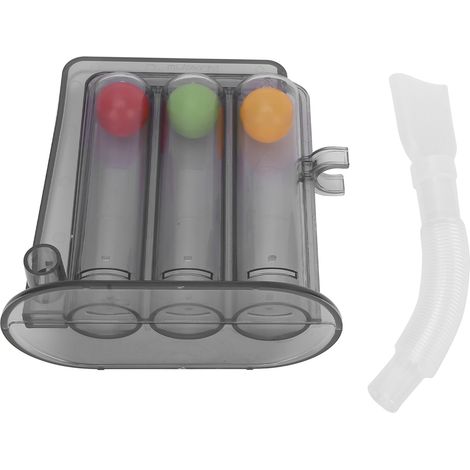 Exercitateur Respiratoire à Trois Boules pour Renforcer les Poumons et Améliorer la Respiration (1/5)