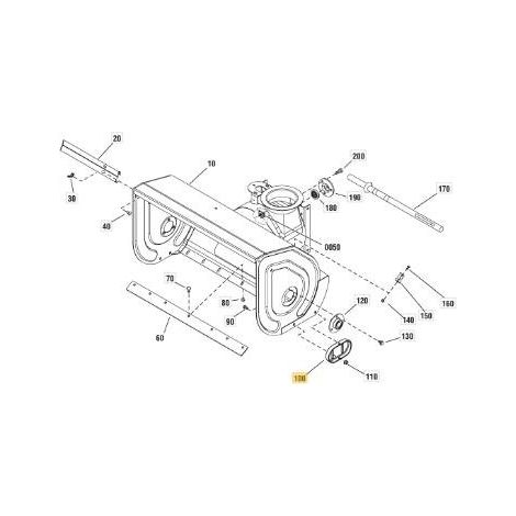 SCARPA SKID, REVERSIBILE ORIGINALE STIGA - 1812-2918-01