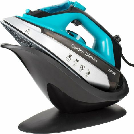 TRADE SHOP - Ferro Da Stiro A Vapore 2600w Con Caldaia Piastra In Ceramica Cordless - (1/5)