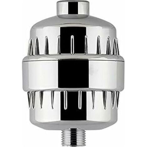Filtre de Douche - 1 Pièce - Filtre Anti-calcaire - Élimine Chlore Métaux Lourds Bactéries - Pour Salle de Bain Cuisine Buanderie - Diamètre 1/2 Pouces (1/5)