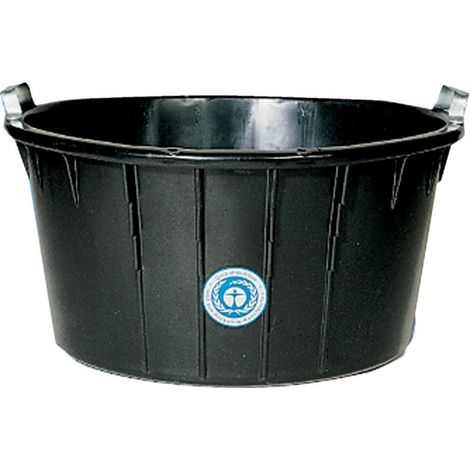 Mortaio Vassoio Ovale, Nero 90 L