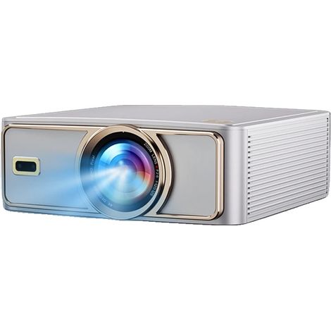 Proyector, brillo de 2800 lúmenes, resolución óptica de 1920x1080 ppp, potencia de 200 W, tamaño de 30 a 300 pulgadas, compatibilidad con Android TV 9.0. (1/5)
