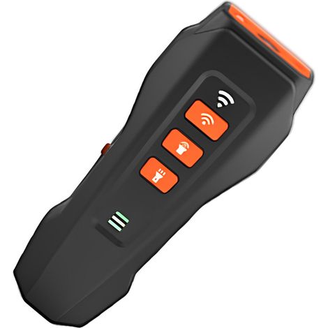 1 dispositif anti-aboiements à ultrasons, portée 7,5 m, LED stroboscopique et laser, batterie rechargeable 3,7 V/1100 mAh, pour dressage canin (1/5)