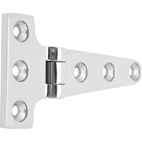 T-förmige Edelstahlscharniere für Boote, robust und langlebig (54x100mm) (1/5)