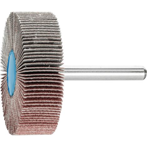 PFERD TOOLS Korund Fächerschleifer F Ø 50x15 mm Schaft-Ø 6 mm A150 für Feinschliff und Finish 10 Stk
