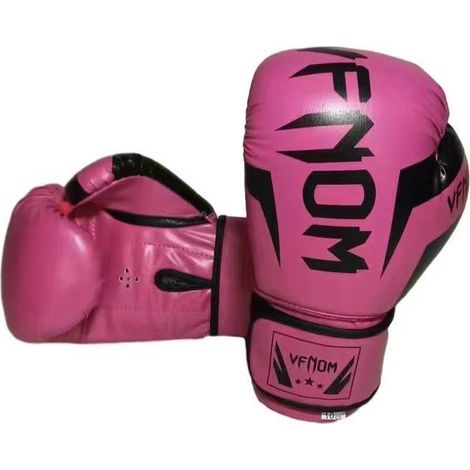 6/10/12/16oz Children's Adult Professional Boxing Gloves Muay Thai Fighting Gloves for Women Pu Taekwondo Punching Gloves (1/2)