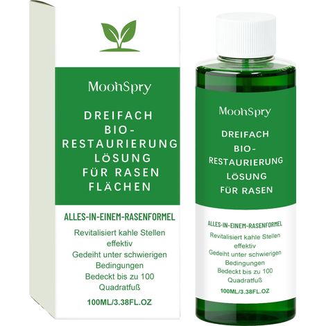 MOONSPRY Triple Lawn Care Liquid: Renews and nourishes lawns and gardens, for daily use (1/5)