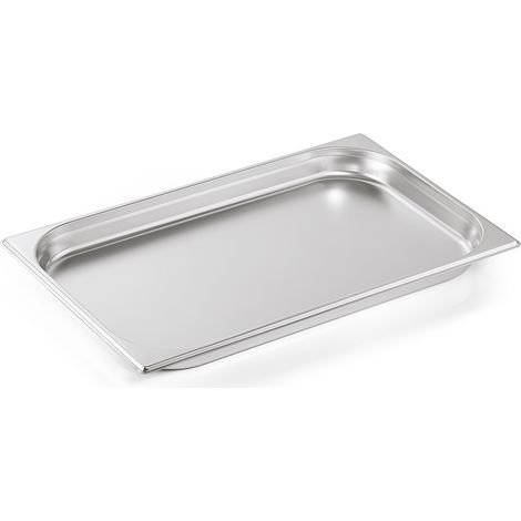 Bac GN 1/1 ECO Inox 2,5 L P 20 mm Lot de 6 - Was Germany