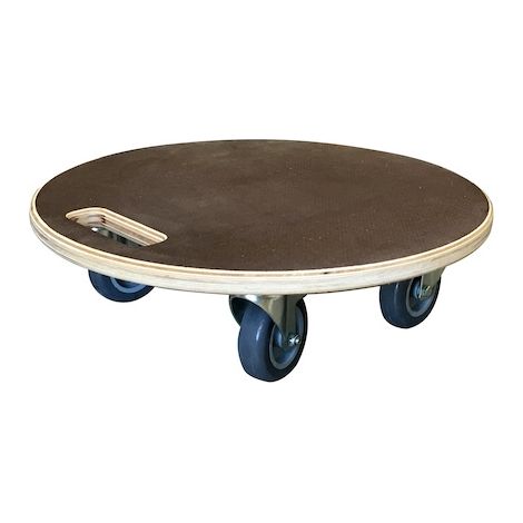 Topflappen - auf Rollen - rutschfest mit Griff - Durchmesser 40 cm JANY FRANCE