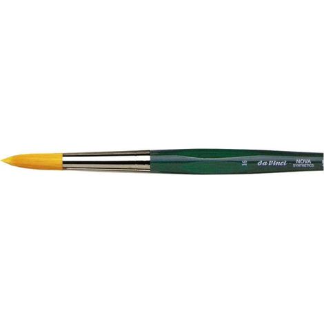 Pinceau rond pour aquarelle - Fibres synthétiques - Da Vinci - Cosmotop Nova - 16 - série 5570 (1/2)