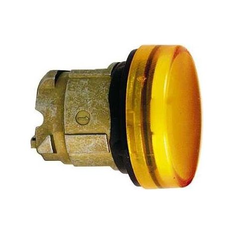 Cabeza con lámpara BA9s amarillo